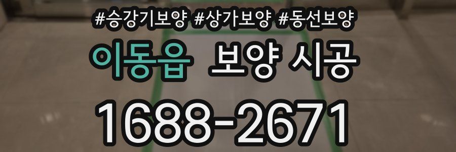 이동읍 보양 시공