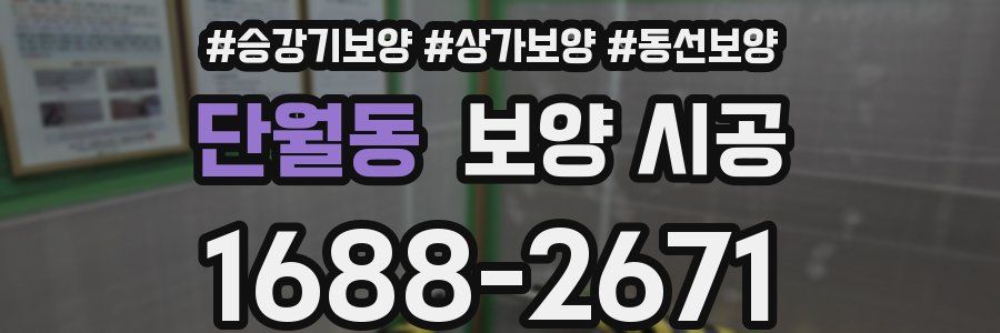 단월동 보양 시공