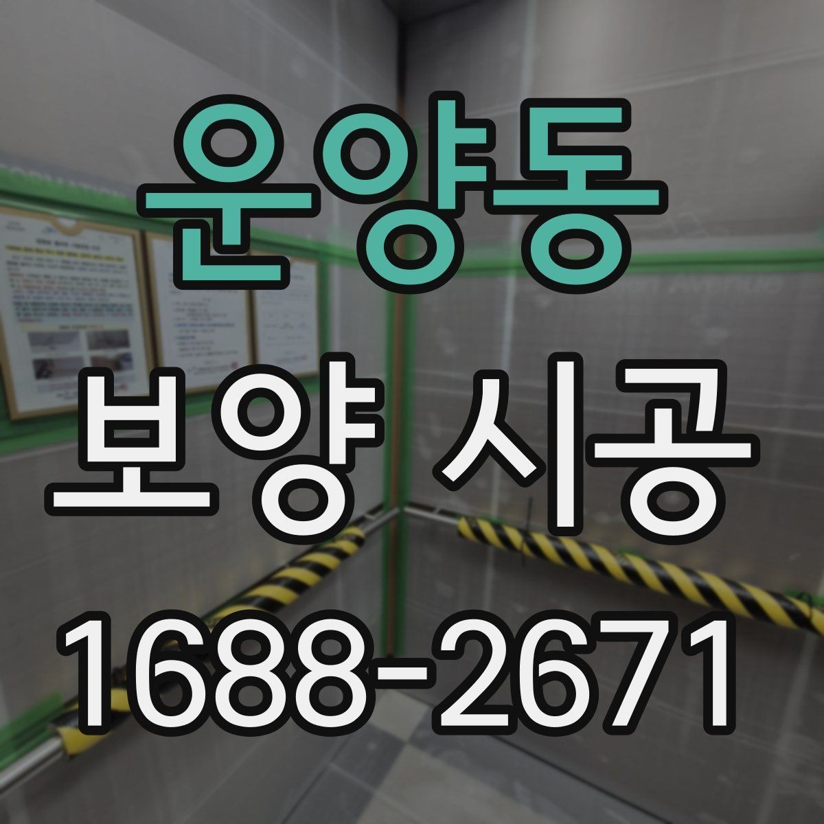 운양동 보양 시공 과정에서 발생할 수 있는 문제들
