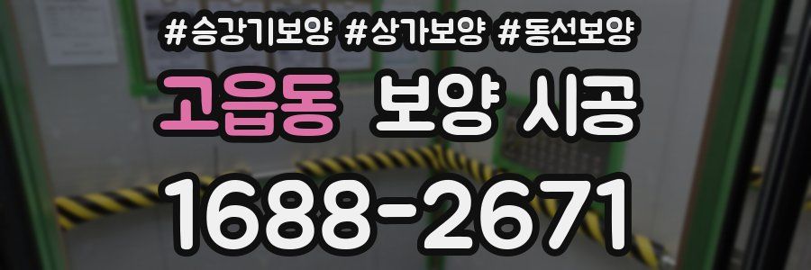고읍동 보양 시공