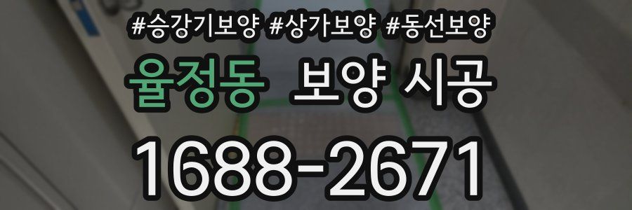 율정동 보양 시공
