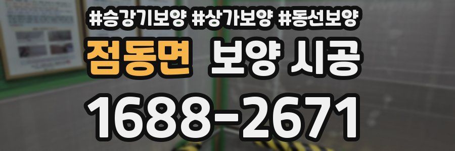 점동면 보양 시공