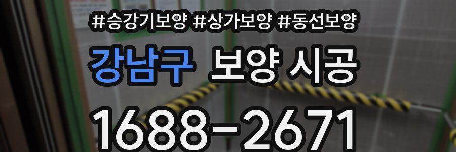 강남구 보양 시공