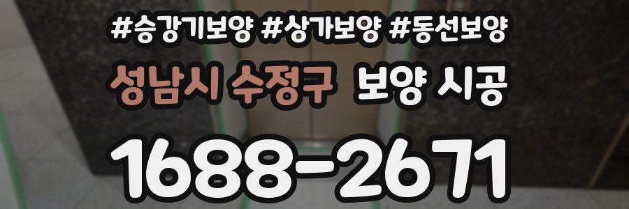 성남시 수정구 보양 시공