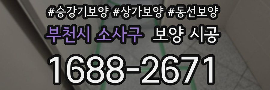 부천시 소사구 보양 시공