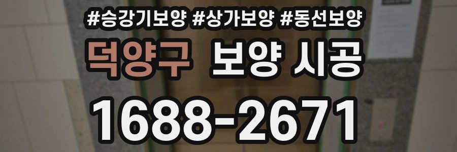 덕양구 보양 시공
