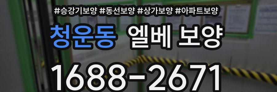 청운동 엘베 보양
