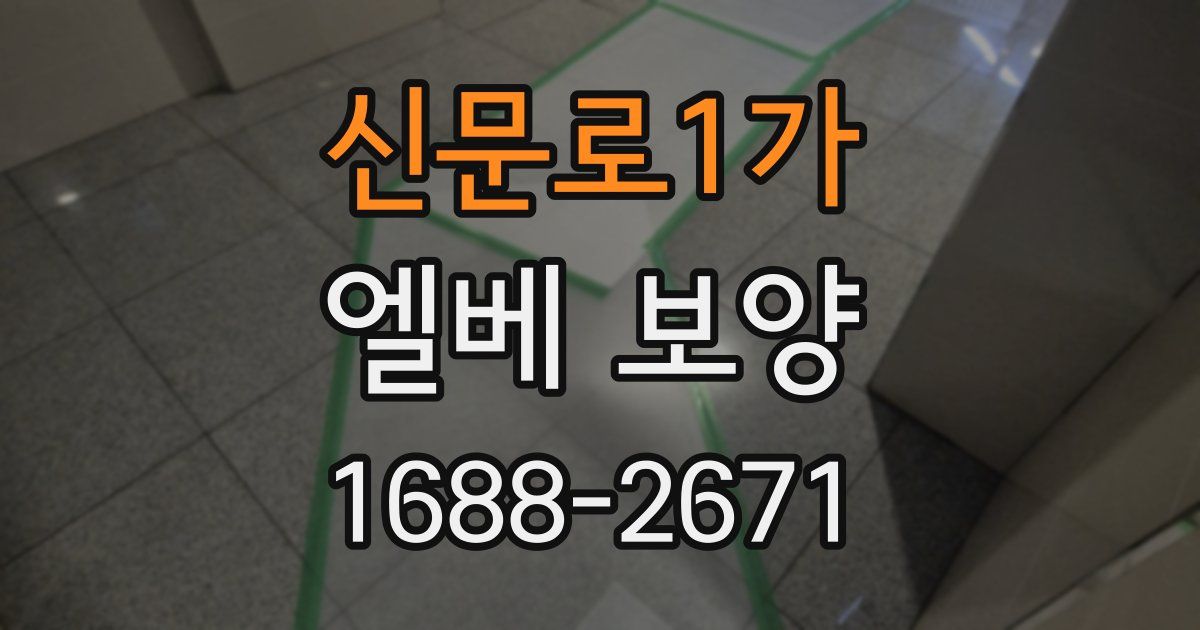신문로1가 엘베 보양