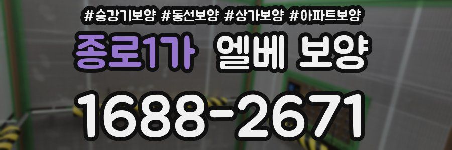 종로1가 엘베 보양