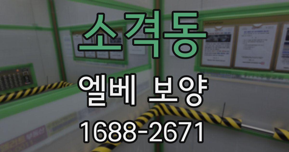 소격동 엘베 보양
