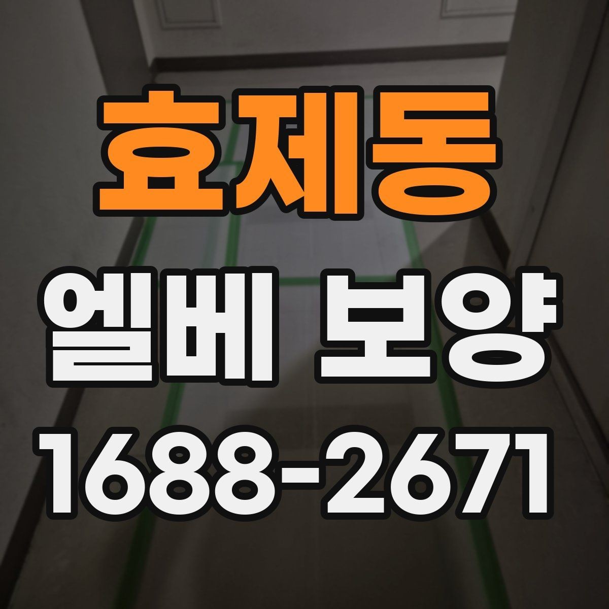 효제동 엘베 보양 장비 반입이 잦을 때 충격 대응