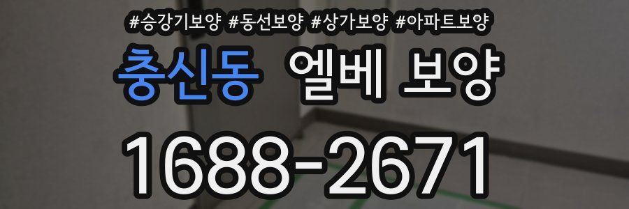 충신동 엘베 보양