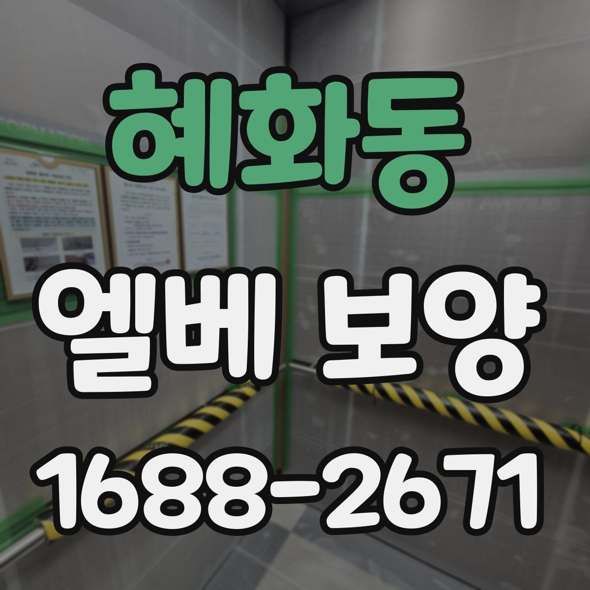혜화동 엘베 보양 문 주변 손상 방지에 필요한 마감 확인