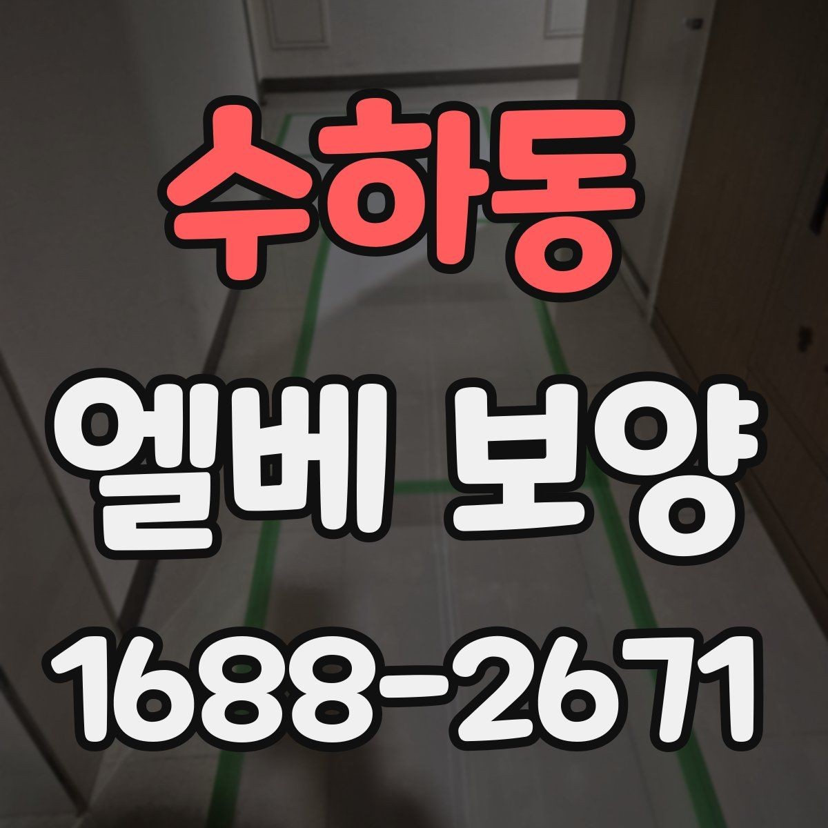 수하동 엘베 보양 현장마다 달라지는 보호 범위와 순서