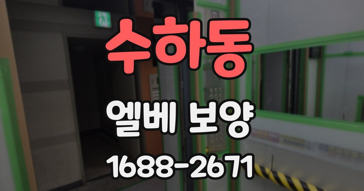 수하동 엘베 보양