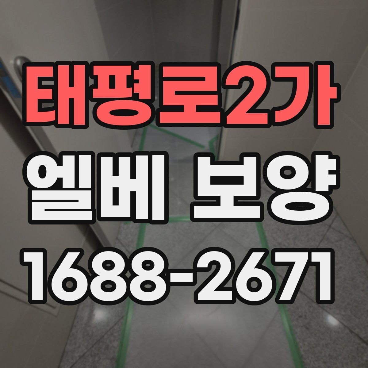 태평로2가 엘베 보양 장비 반입이 잦을 때 충격 대응