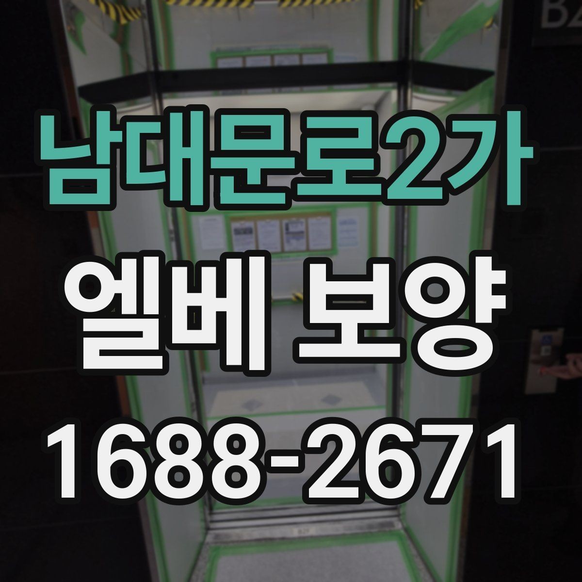 남대문로2가 엘베 보양 사진 기록이 필요한 순간과 관리 방법