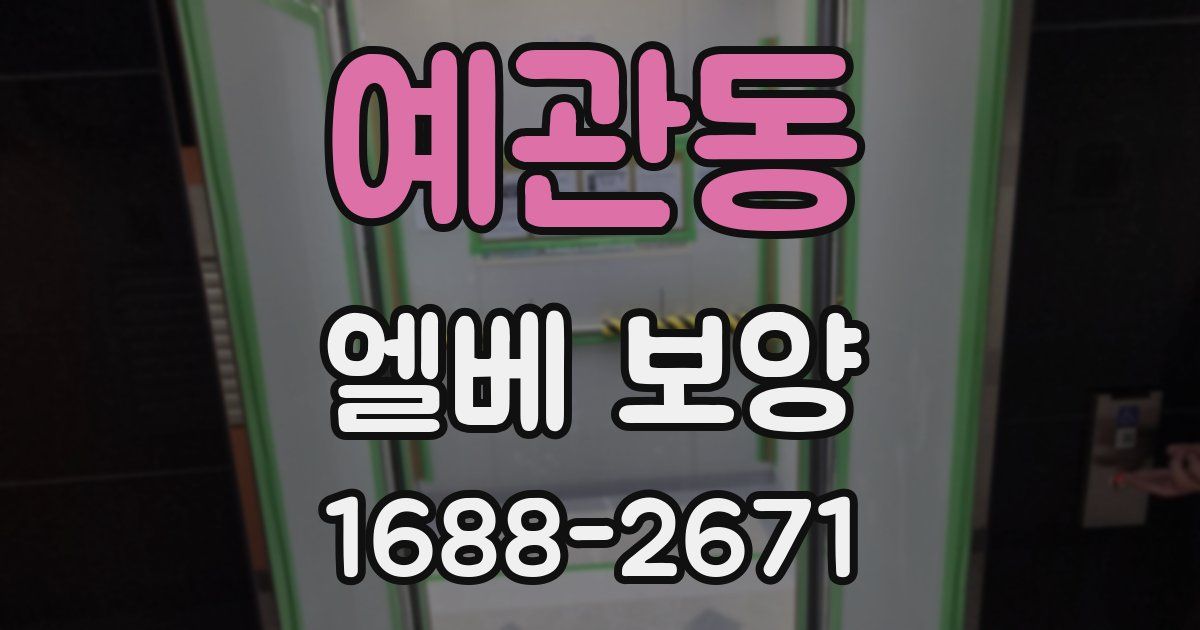예관동 엘베 보양