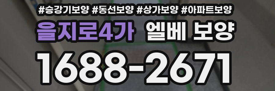 을지로4가 엘베 보양