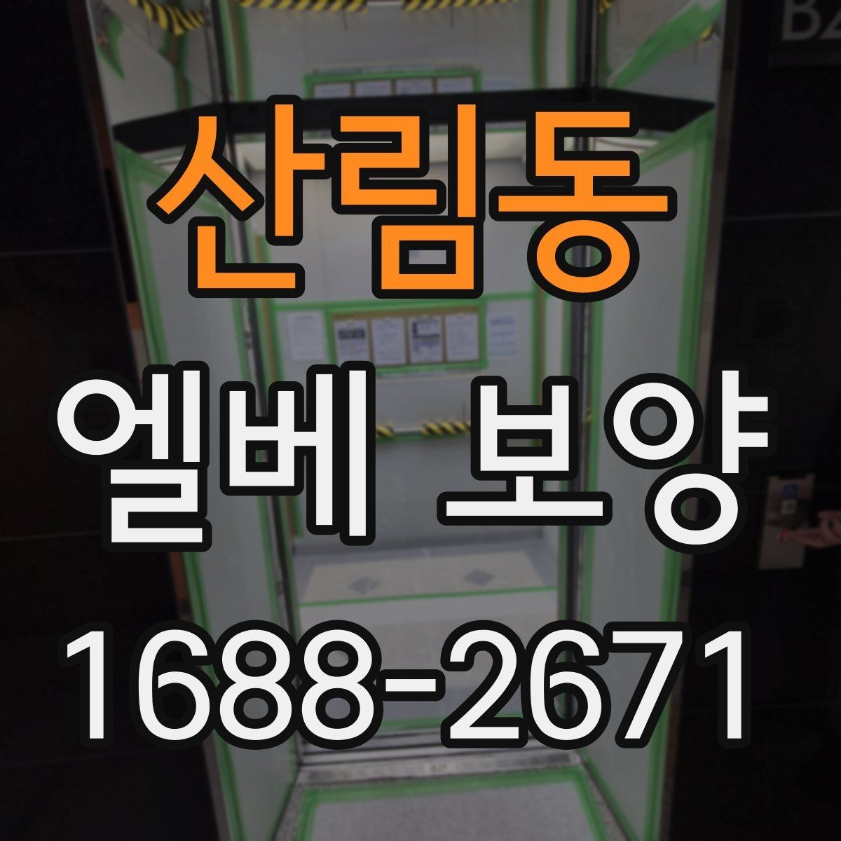 산림동 엘베 보양 기록 사진이 하자 확인에 도움이 되는 이유