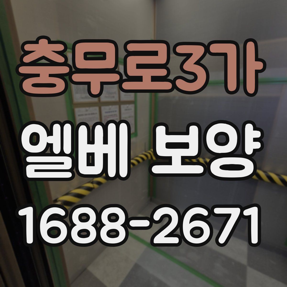 충무로3가 엘베 보양 실내 인테리어 공정과 함께 보는 보호 포인트