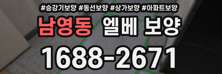 남영동 엘베 보양