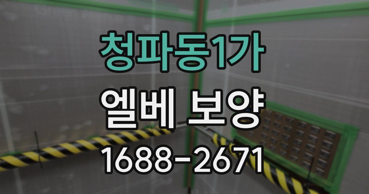 청파동1가 엘베 보양