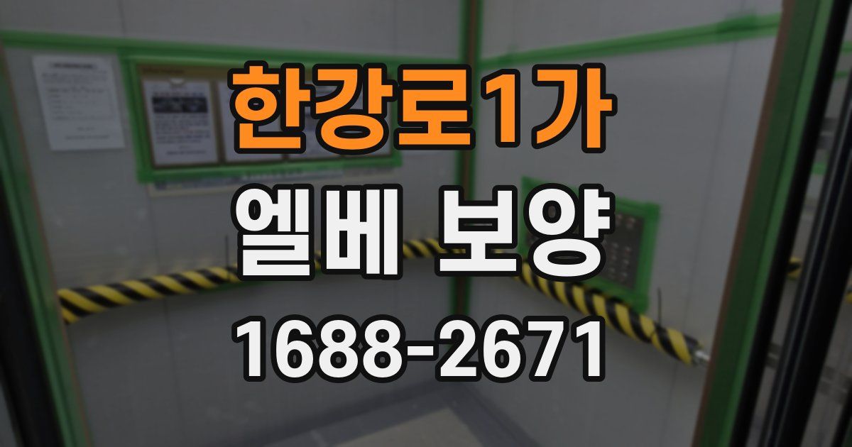 한강로1가 엘베 보양