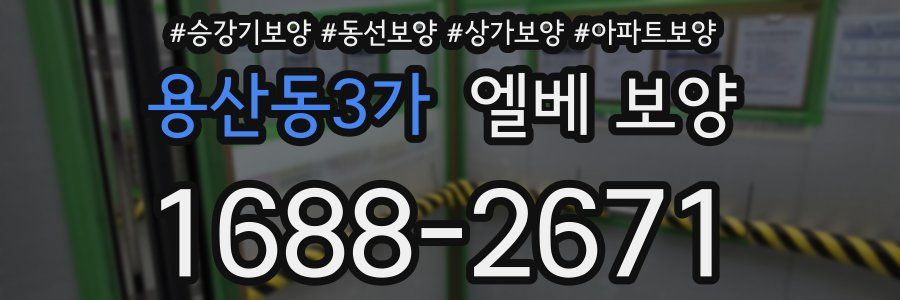 용산동3가 엘베 보양