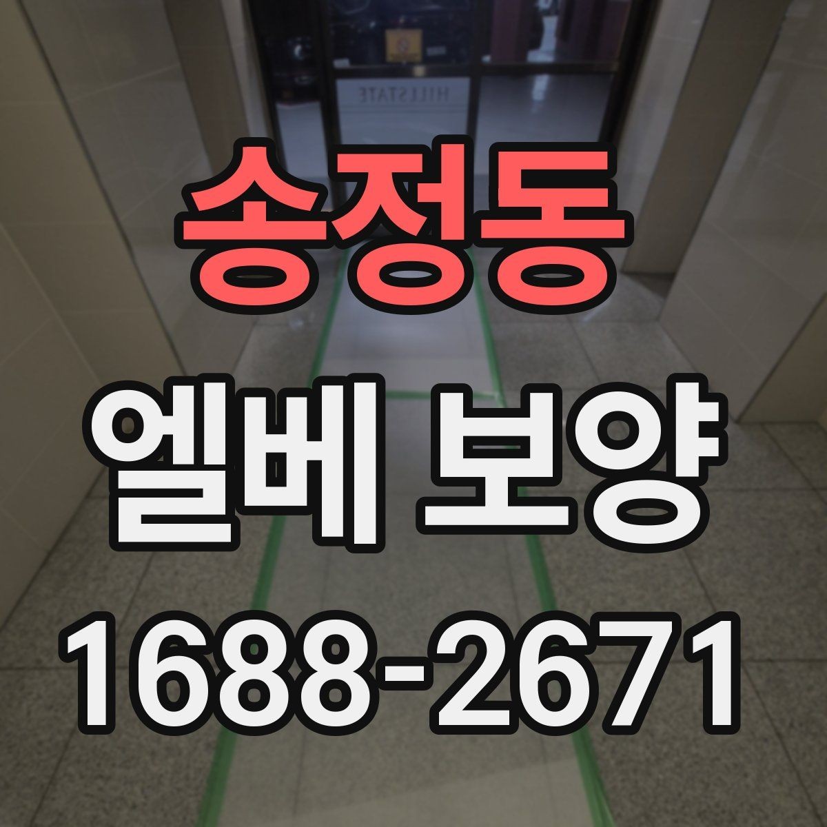 송정동 엘베 보양 실내 인테리어 공정과 함께 볼 보호 포인트