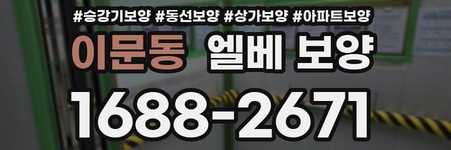 이문동 엘베 보양