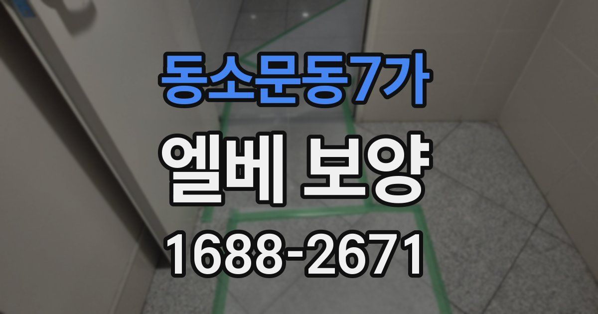 동소문동7가 엘베 보양