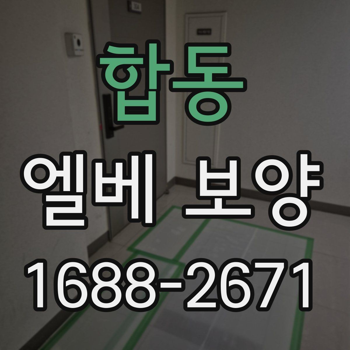 합동 엘베 보양 현장별 맞춤 인력 배치와 운영 포인트
