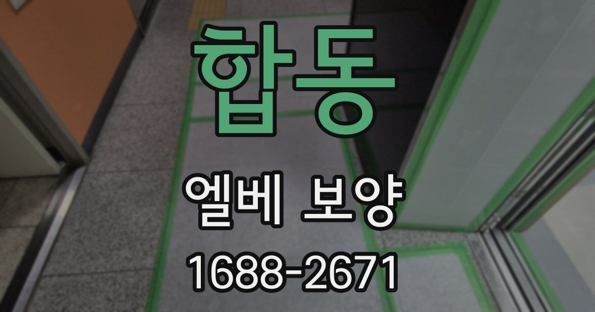 합동 엘베 보양