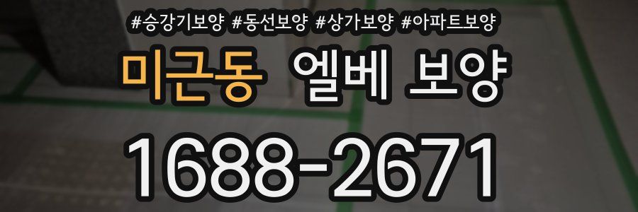 미근동 엘베 보양