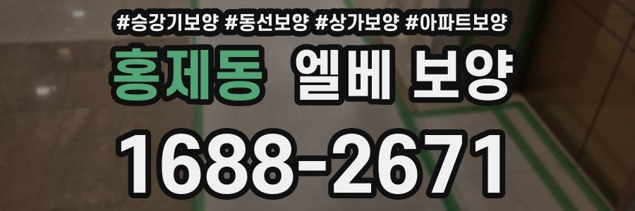 홍제동 엘베 보양