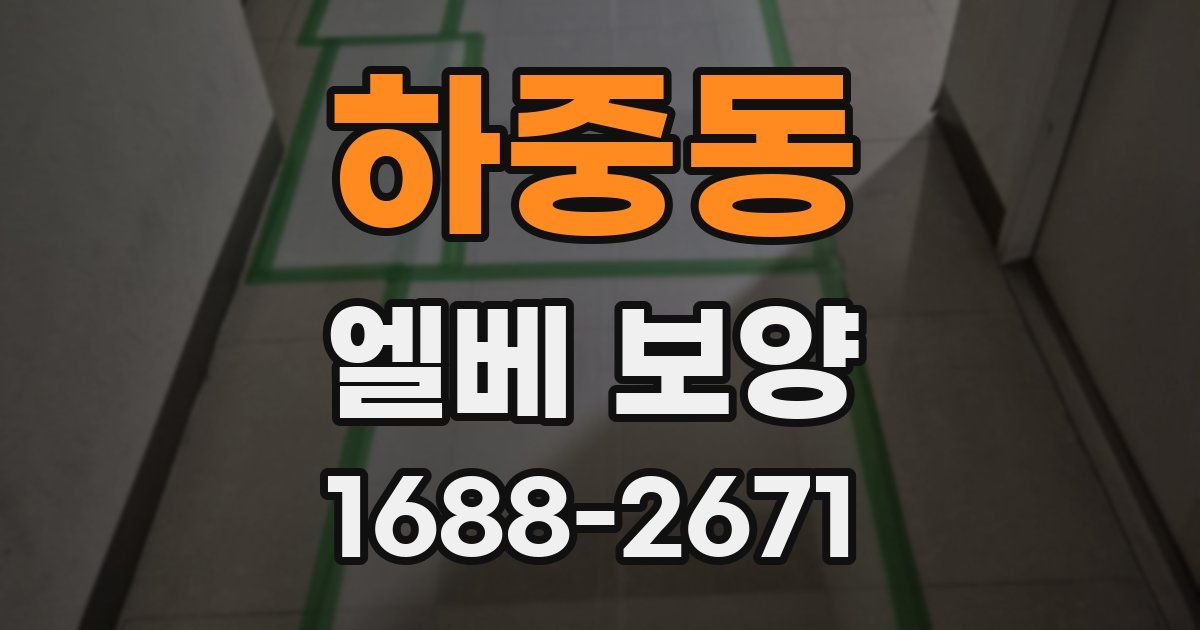 하중동 엘베 보양