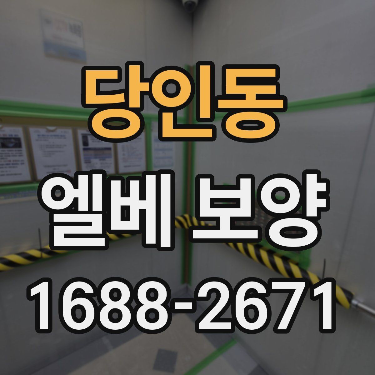 당인동 엘베 보양 마감이 깔끔해야 하는 현장 체크사항