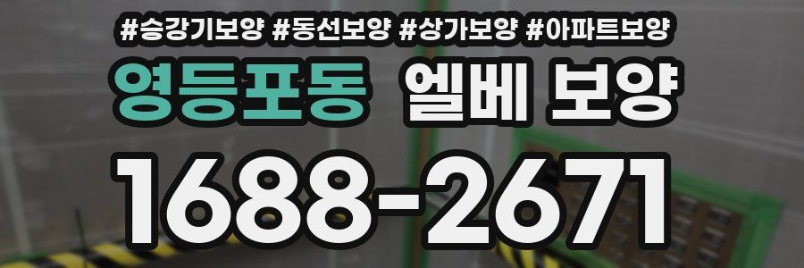 영등포동 엘베 보양