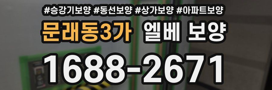 문래동3가 엘베 보양