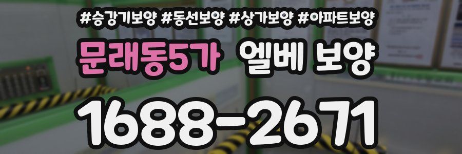 문래동5가 엘베 보양