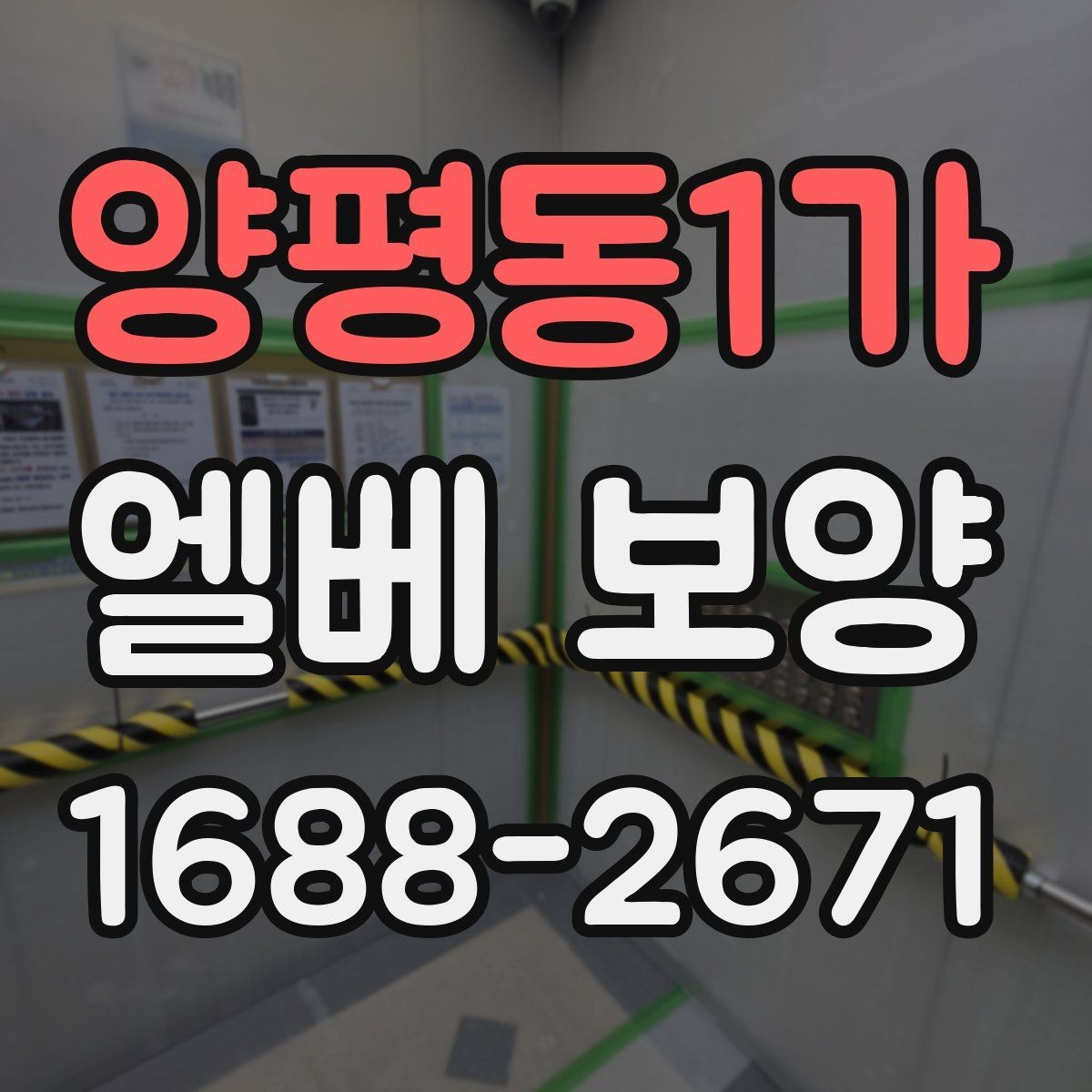 양평동1가 엘베 보양 장비 반입이 잦은 현장의 대응 포인트