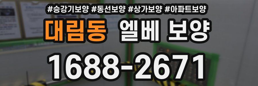 대림동 엘베 보양