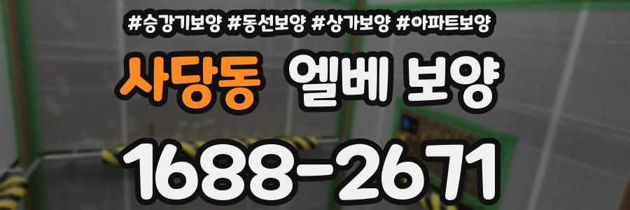 사당동 엘베 보양