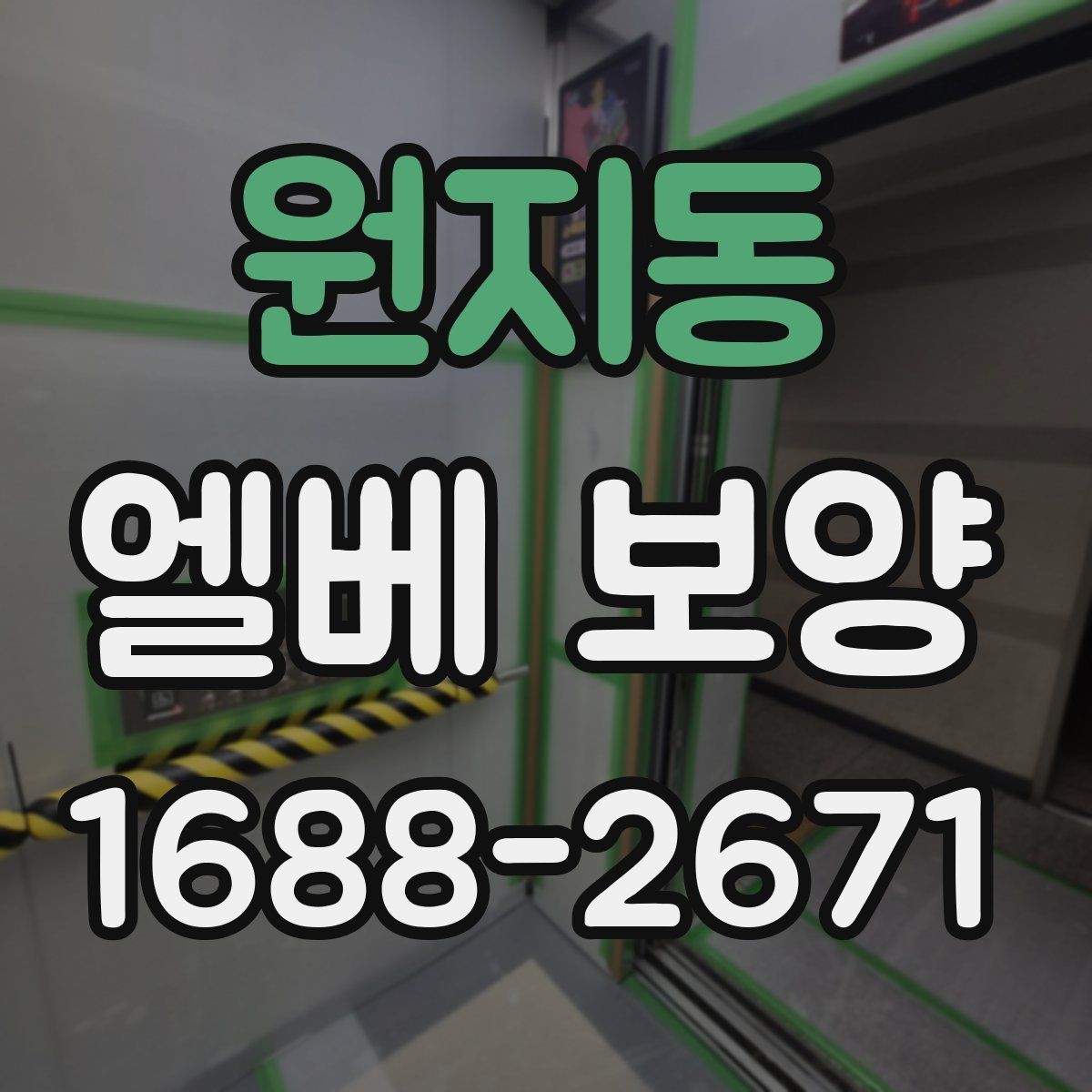 원지동 엘베 보양 작업 전후 사진이 필요한 순간들