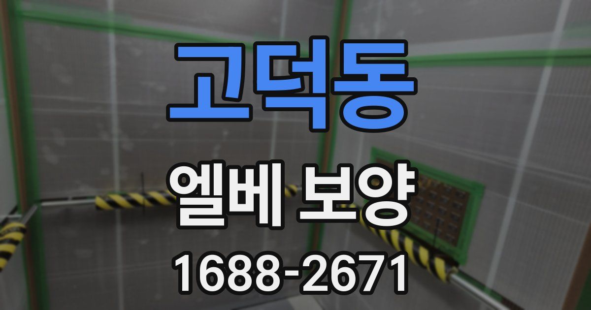 고덕동 엘베 보양