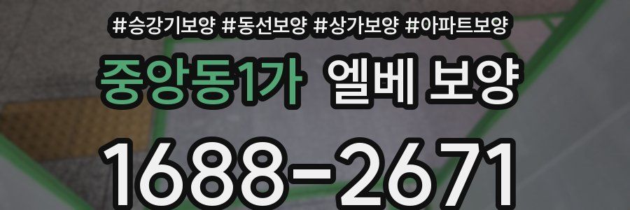 중앙동1가 엘베 보양