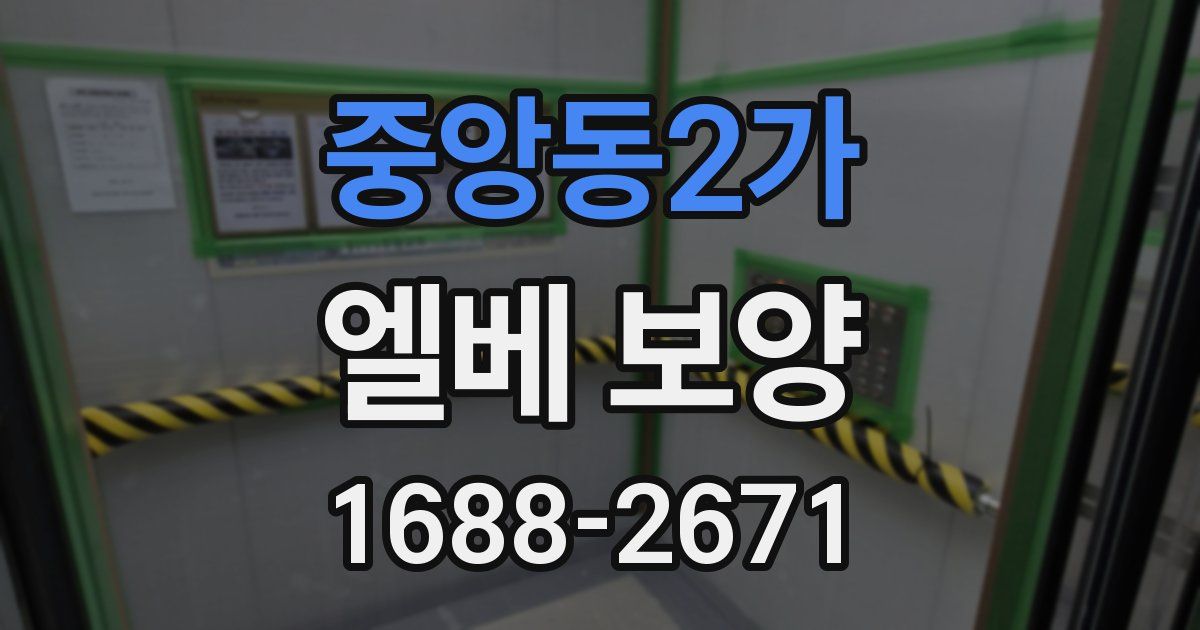 중앙동2가 엘베 보양