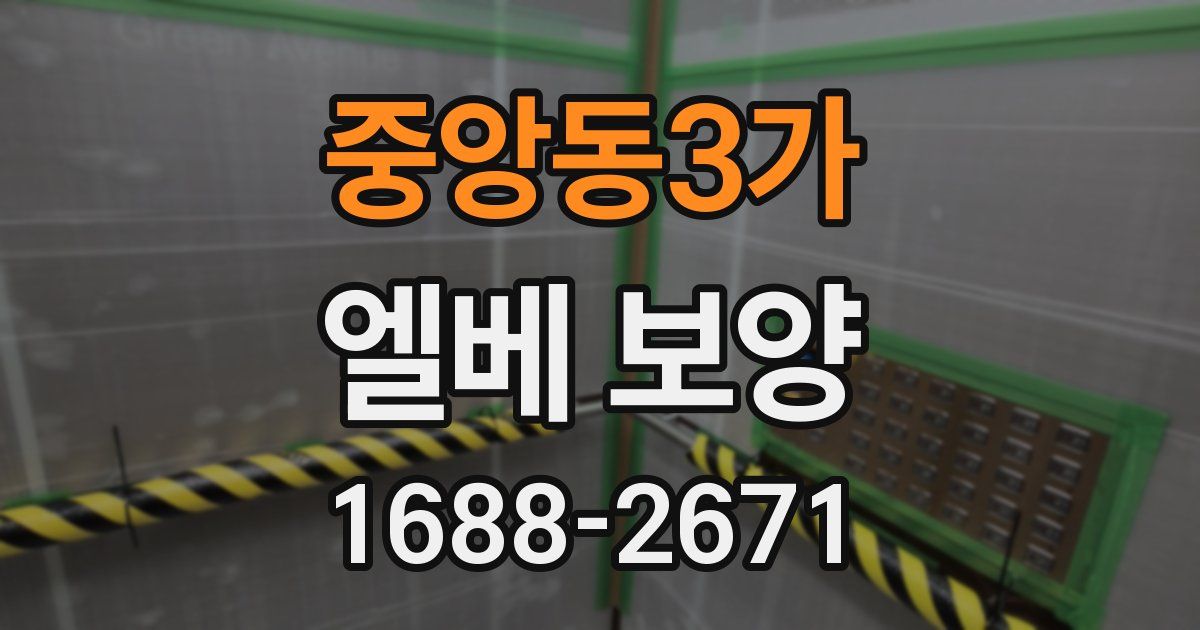 중앙동3가 엘베 보양