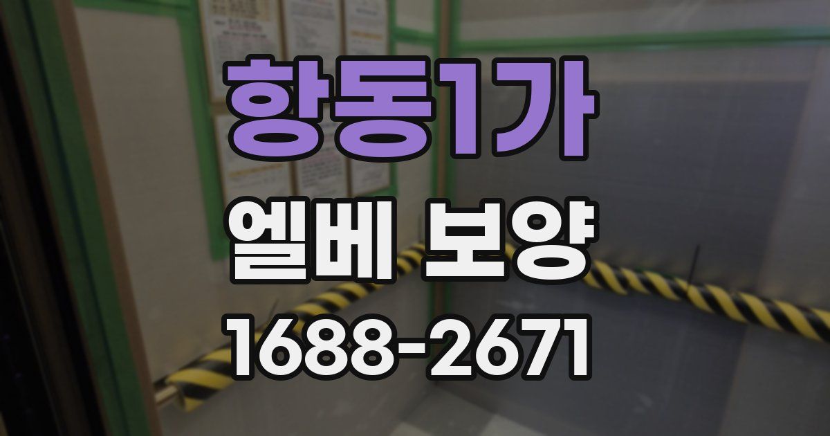 항동1가 엘베 보양